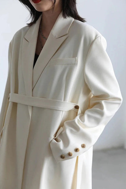 Solid Color Elegant Blazer