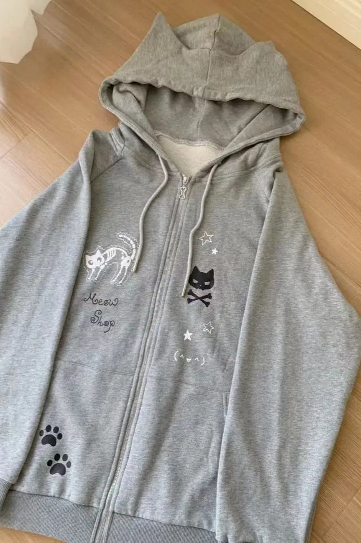 Harajuku Style Cartoon Hoodie