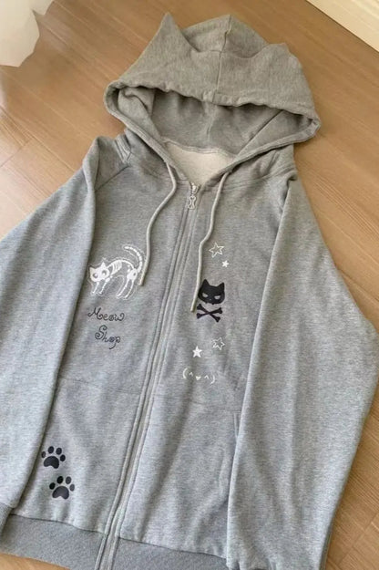 Harajuku Style Cartoon Hoodie