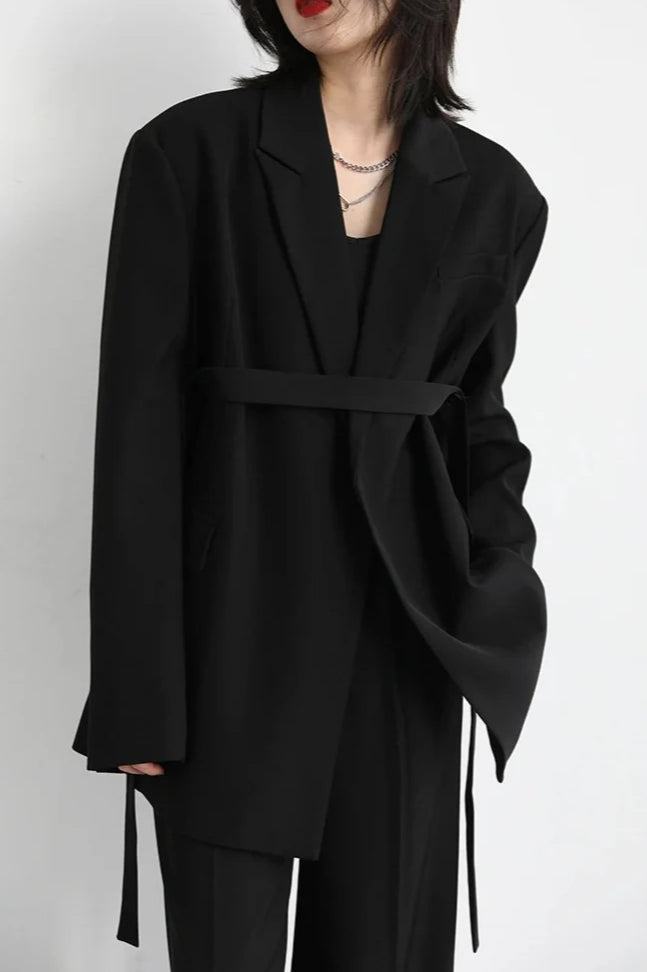 Solid Color Elegant Blazer