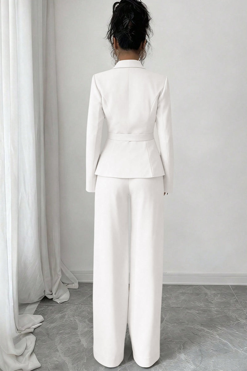 Long Sleeve Two Piece Blazer Pants Set