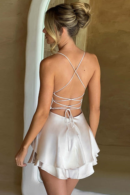 Off Shoulder Bodycon Slip Graduation Party Dress