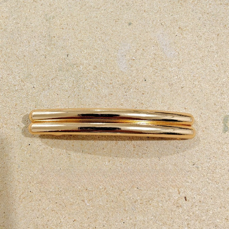 Minimalist Barrette Spring Closure Hair Clip