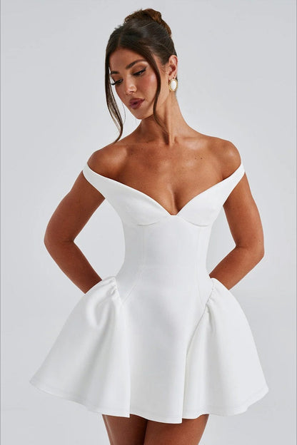 Sexy Low Cut Backless Party Dress