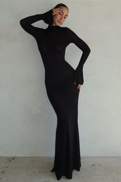 Low-Back Bodycon Party Dress