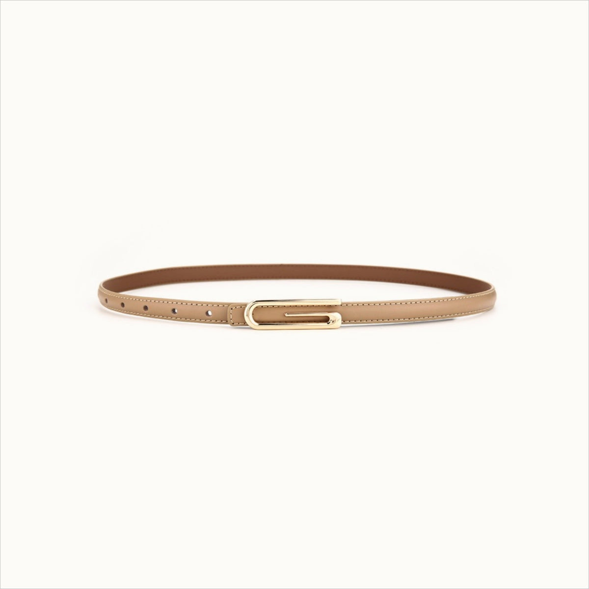 Fashion Versatile Slim Leather Pants Belt