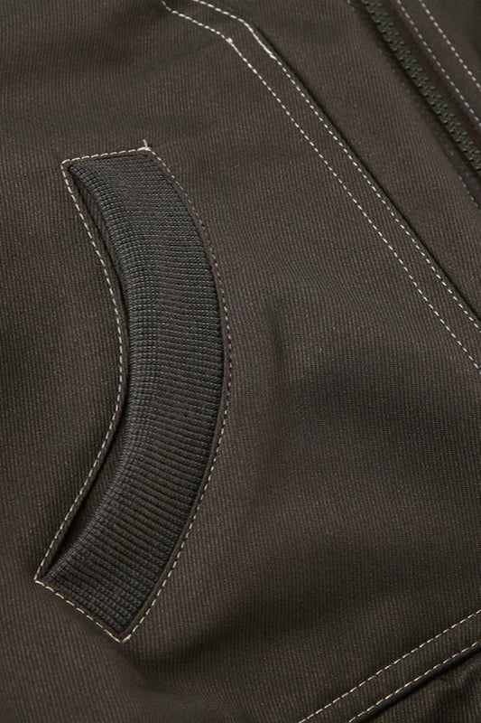 Retro Notch Collar Belted Jacket