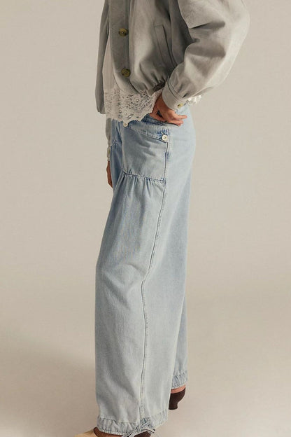 Mid Rise Tapered Vintage Relaxed Jeans
