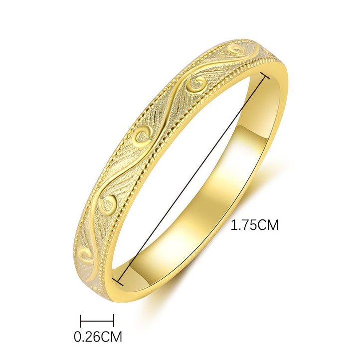 Sterling Silver Square Geometric Zirconia Ring