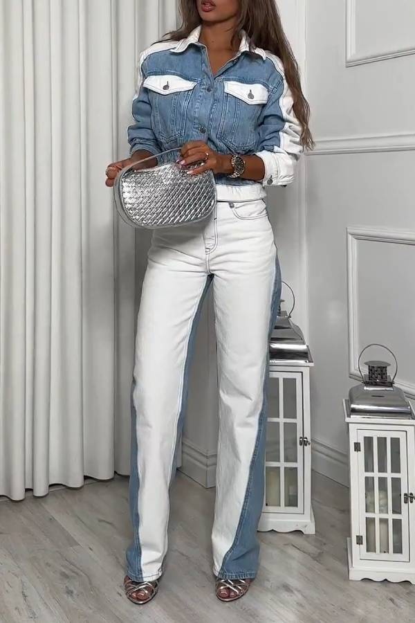 COMBINED DENIM JACKET