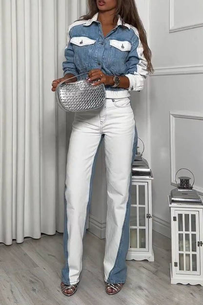 COMBINED DENIM JACKET