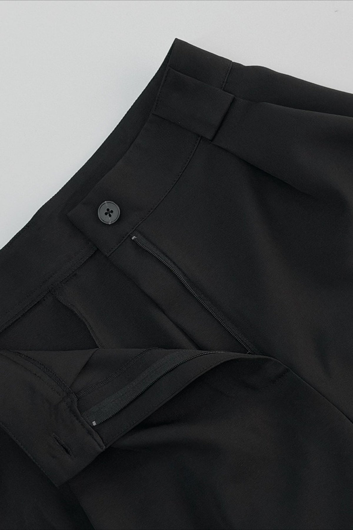 High Waist Minimalist Casual Tailored Shorts