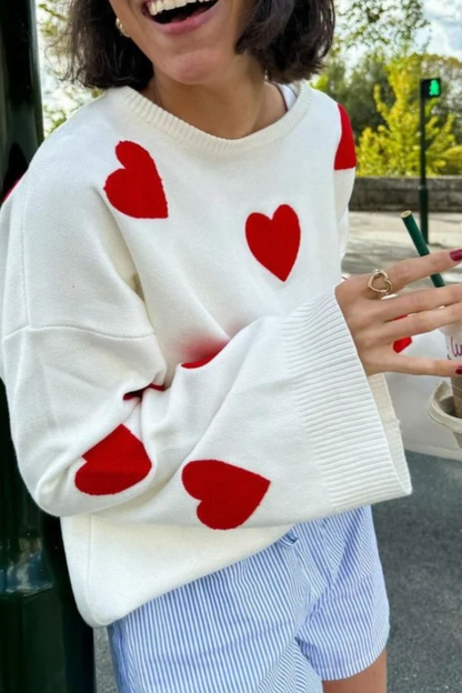 Coziest Long Sleeves Wool-blend Sweater