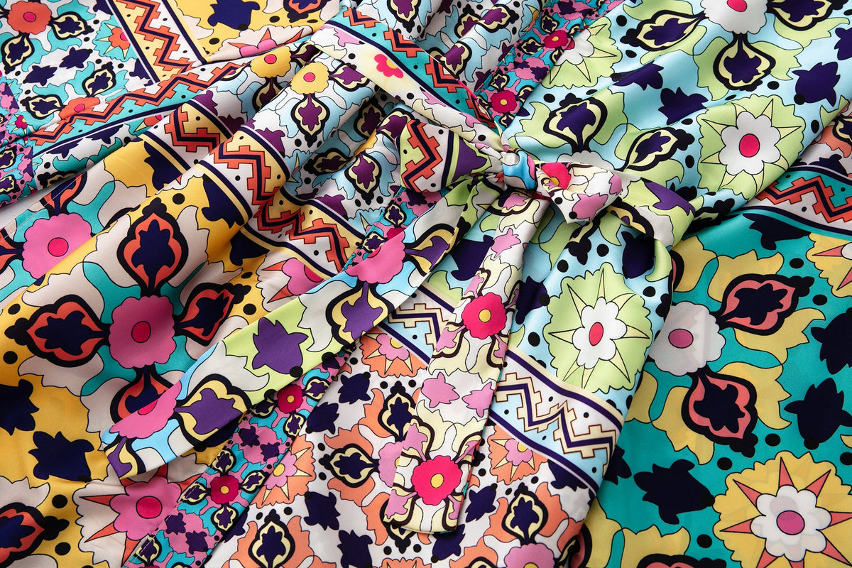 Summer Casual Women Clothing Printed with Belt Printed Kimono Dress