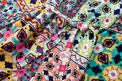Summer Casual Women Clothing Printed with Belt Printed Kimono Dress