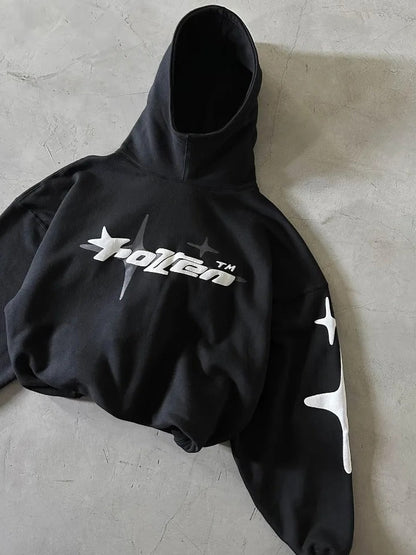 Vintage Gothic Graphic Hoodie