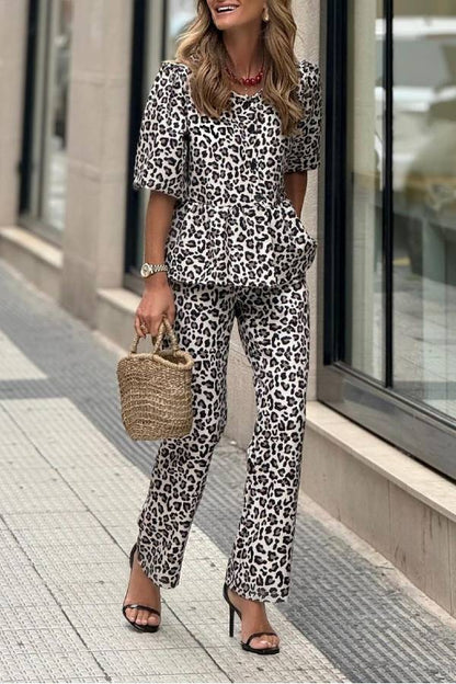 Maribel Print Suit