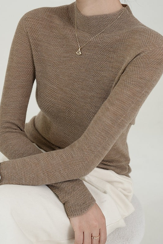Seamless Fine Gauge Knit Top