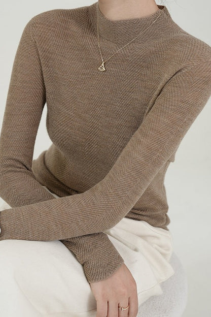 Seamless Fine Gauge Knit Top
