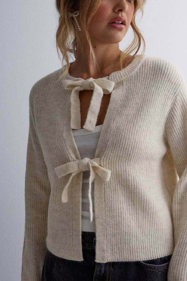PCSILLY LS REV TIE KNIT NOOS BC