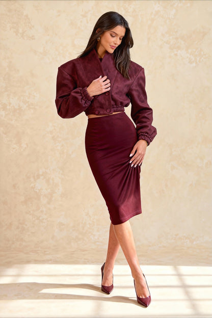 Double Breasted Slim Fit Coat