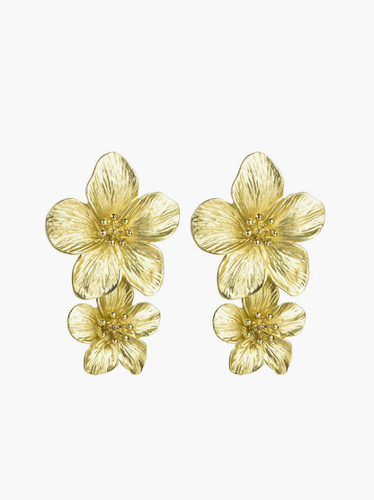 Fashionable Charming Flower-Shaped Earrings