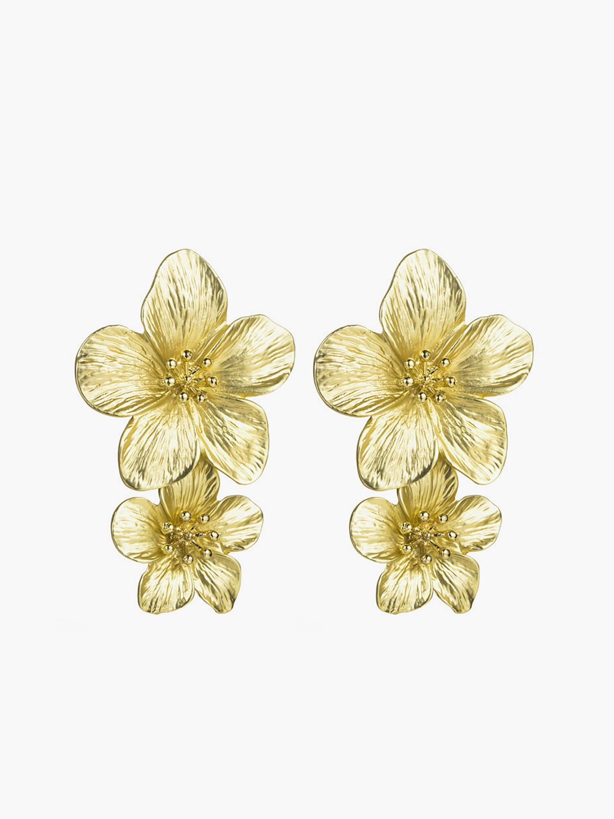 Fashionable Charming Flower-Shaped Earrings