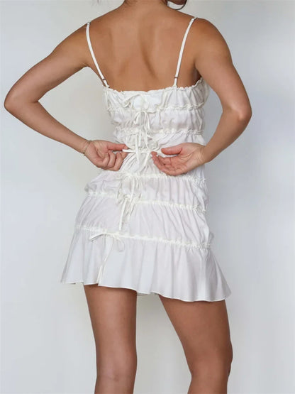 Sleeveless Casual Y2K Party Mini Dresses