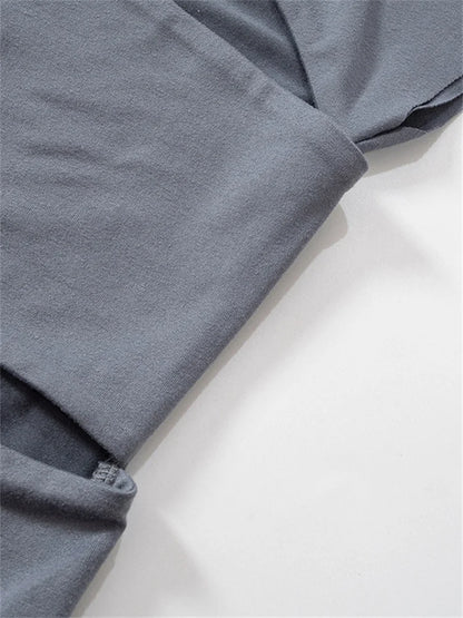 Hollow Out O Neck 2024 Slim Fit Basic Y2K T-shirts