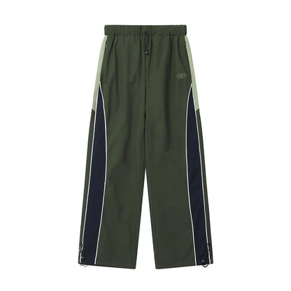 Men and Women Straight-leg Drawstring Sweatpants