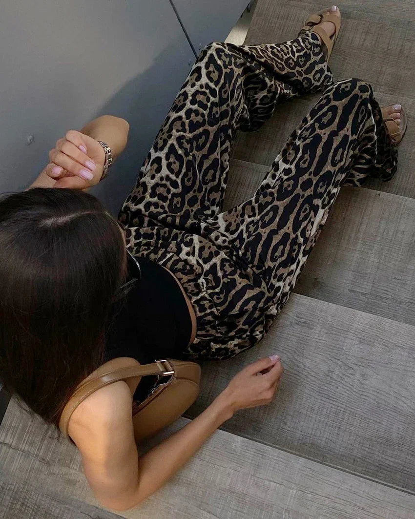 Addilyn Leopard Pants