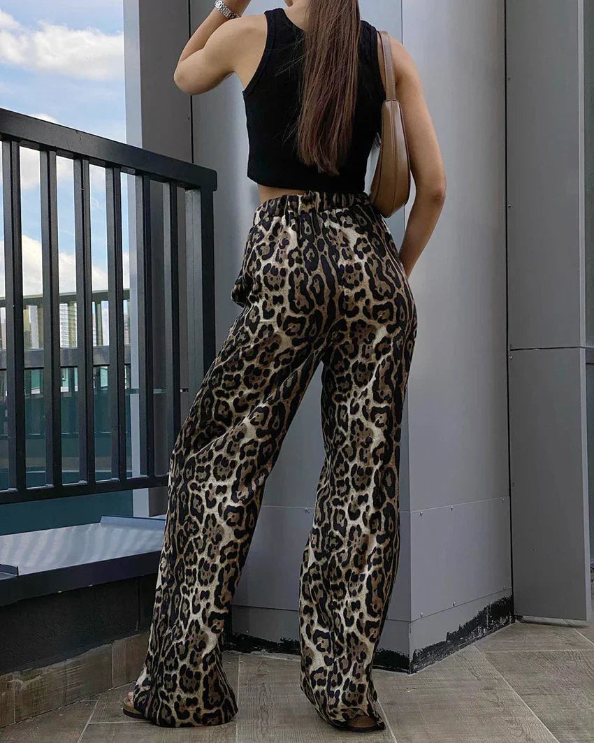 Addilyn Leopard Pants