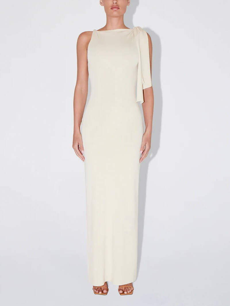 Aubrey Knotted Maxi Dress
