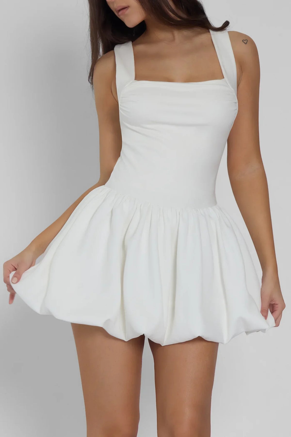 Geena Bubble Knit Mini Dress