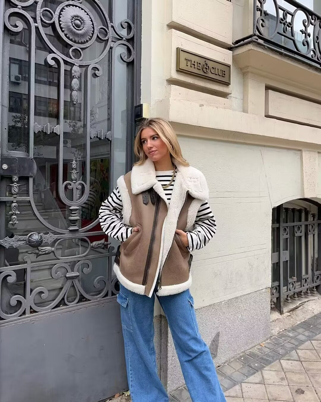 Hilary Shearling Jacket