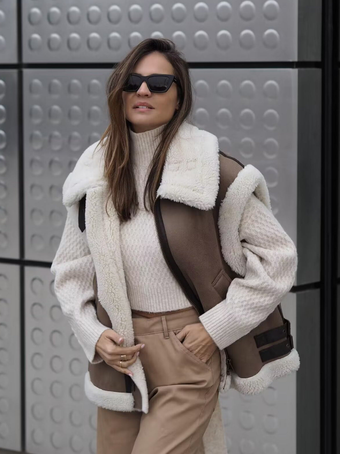 Hilary Shearling Jacket