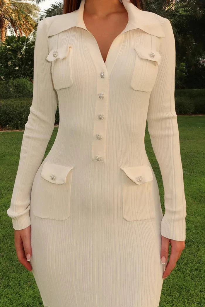 Lucia Knit Midi Dress