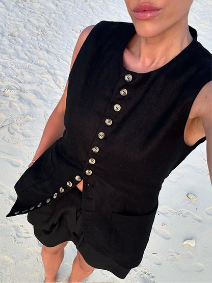 Maylah Vest Top