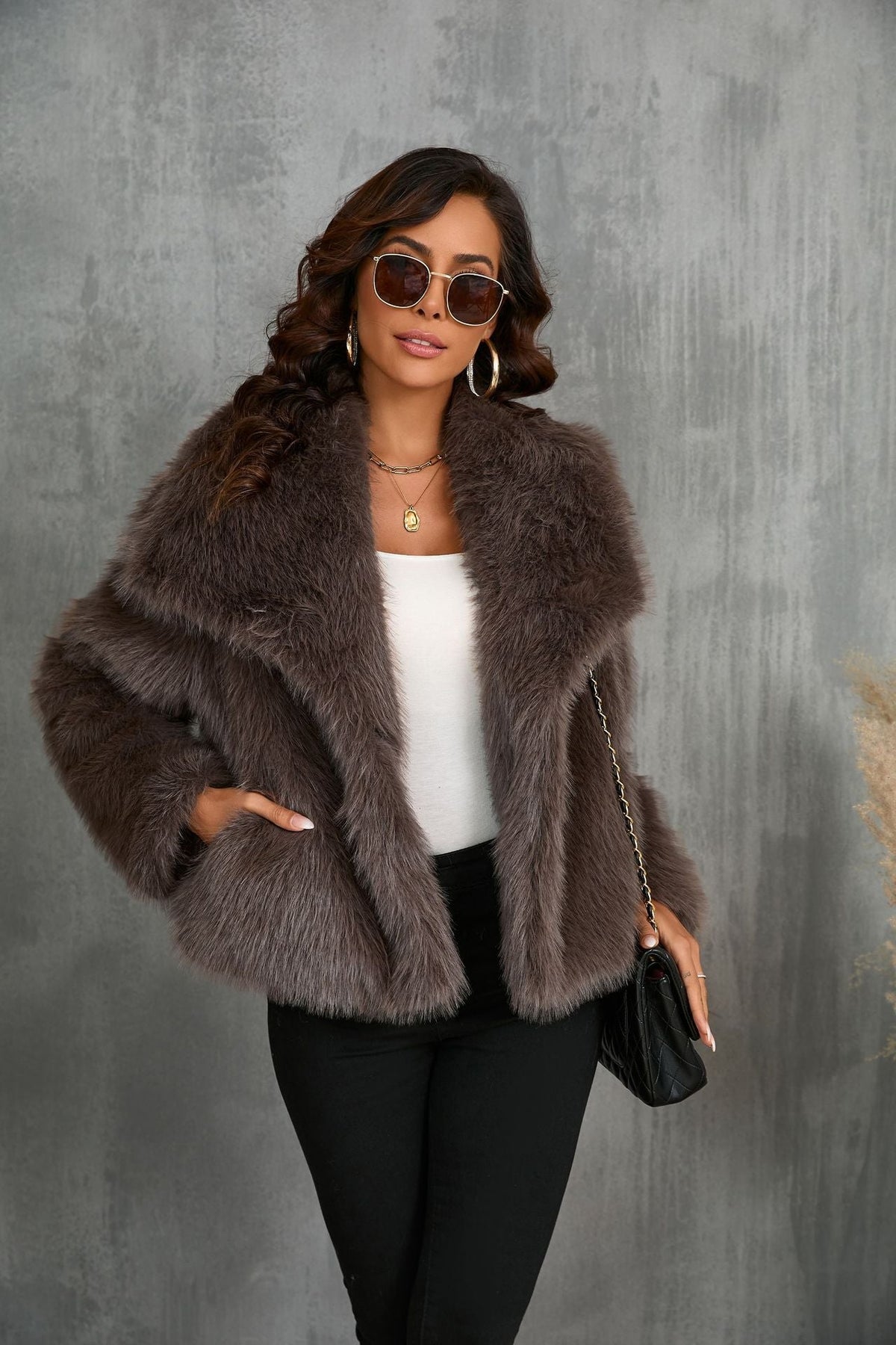 Miles Faux Fur Coat