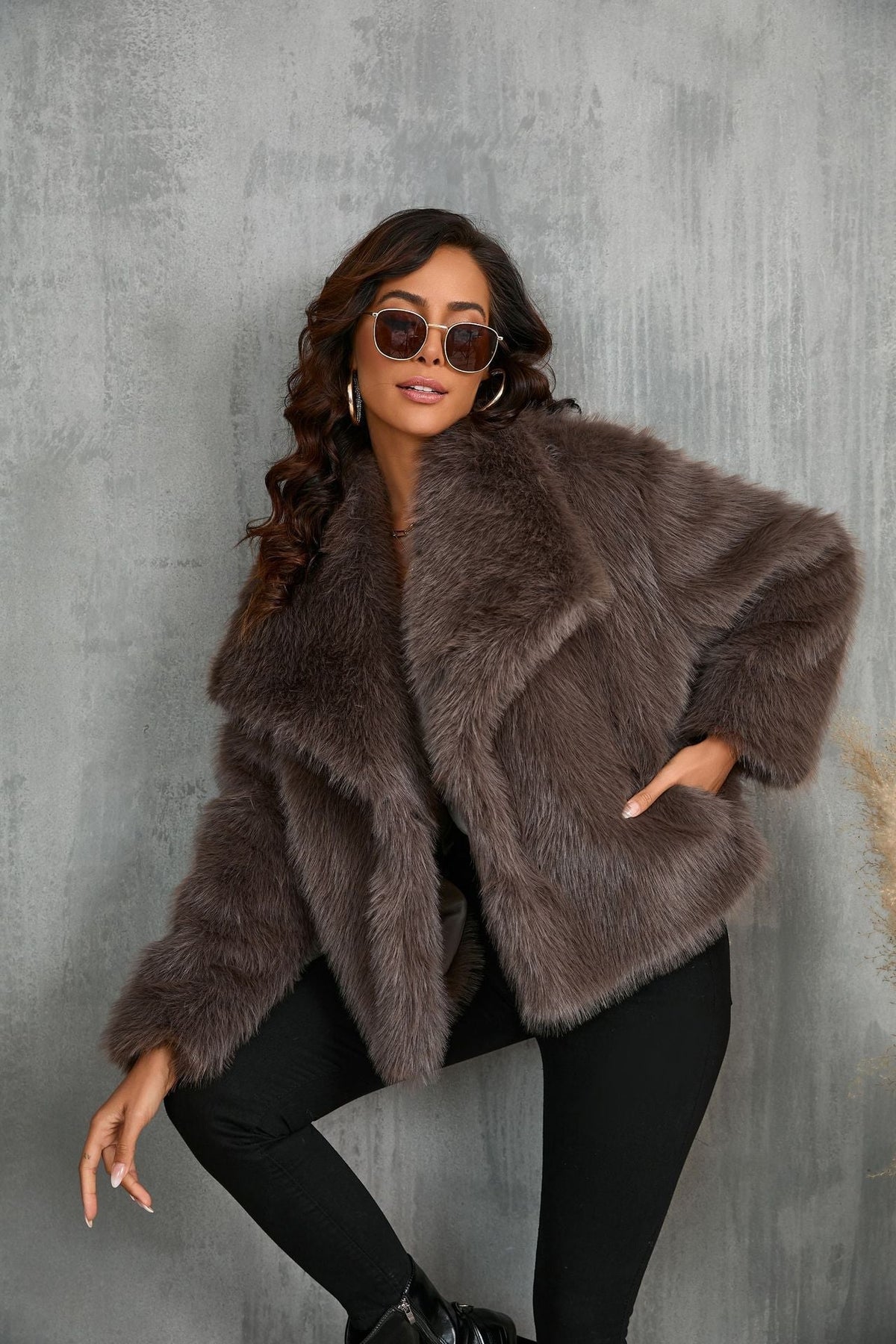 Miles Faux Fur Coat