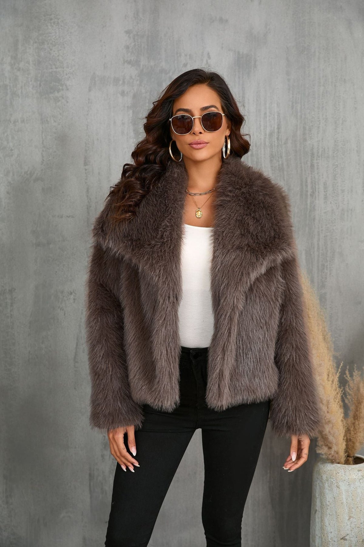 Miles Faux Fur Coat
