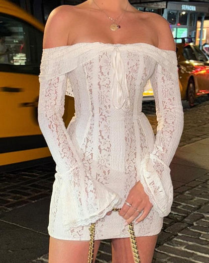 Sarai Lace Mini Dress