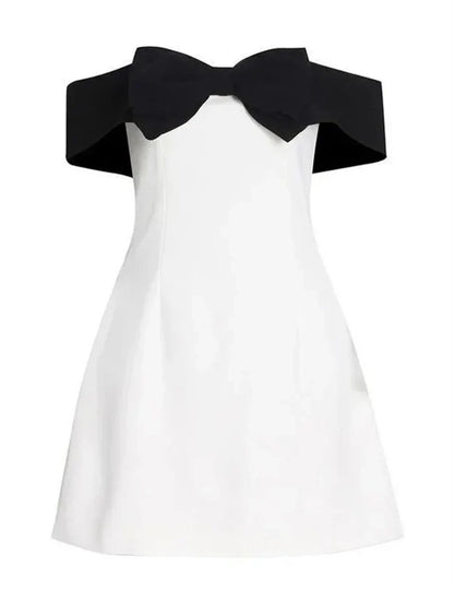 Trinity Bow Mini Dress