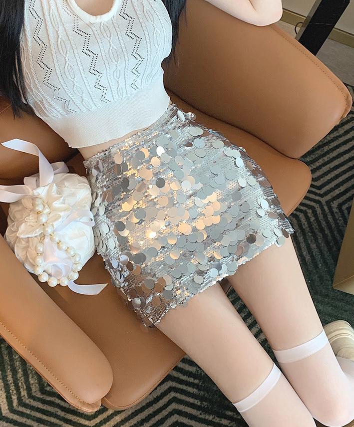 Wynter Sequin Mini Skirt