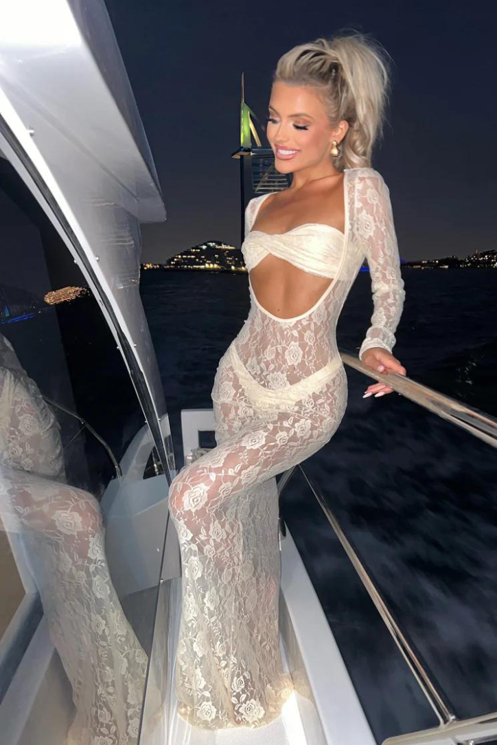 Eva Lace Maxi Dress