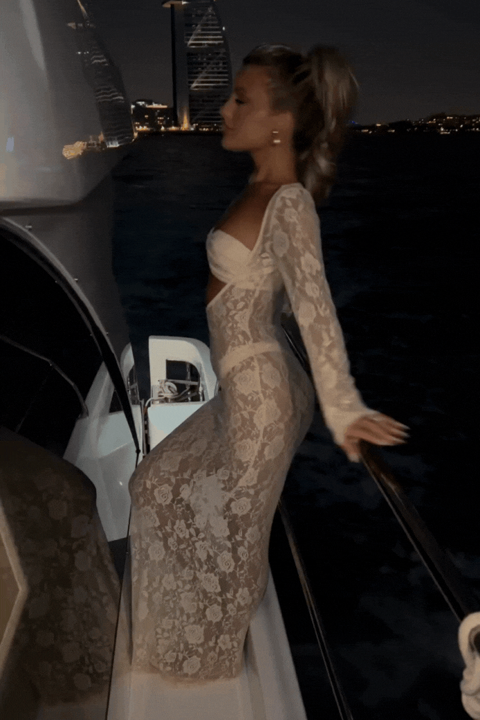 Eva Lace Maxi Dress
