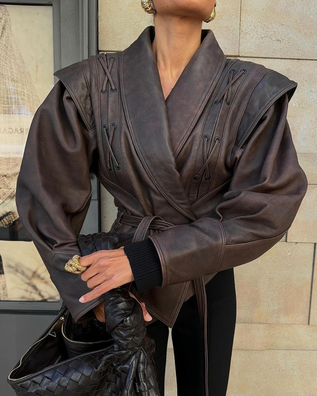 Jessy Vintage Lapel Jacket