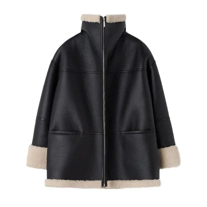 Oslo Oversized Shearling Jacket