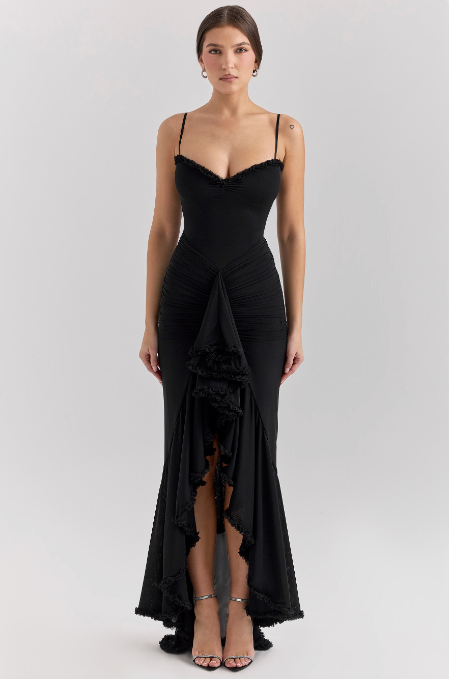 Soreya Ruffled Maxi Dress