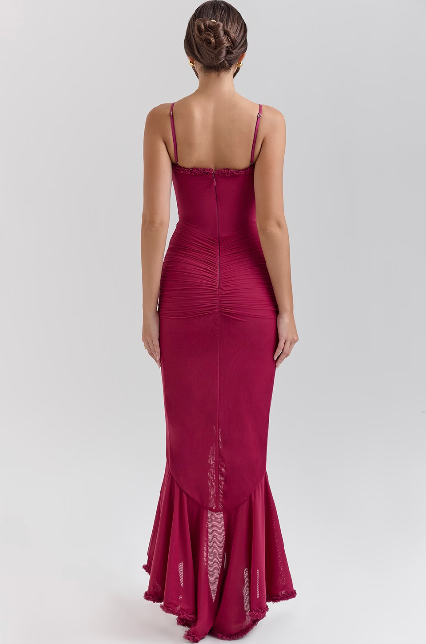 Soreya Ruffled Maxi Dress